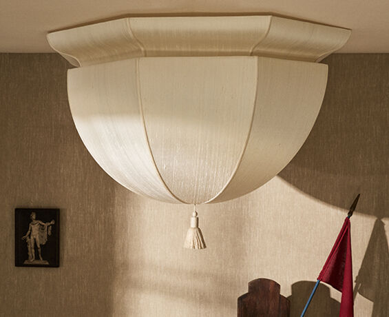 Lantern Demi Flush Mount Large designed by Workstead